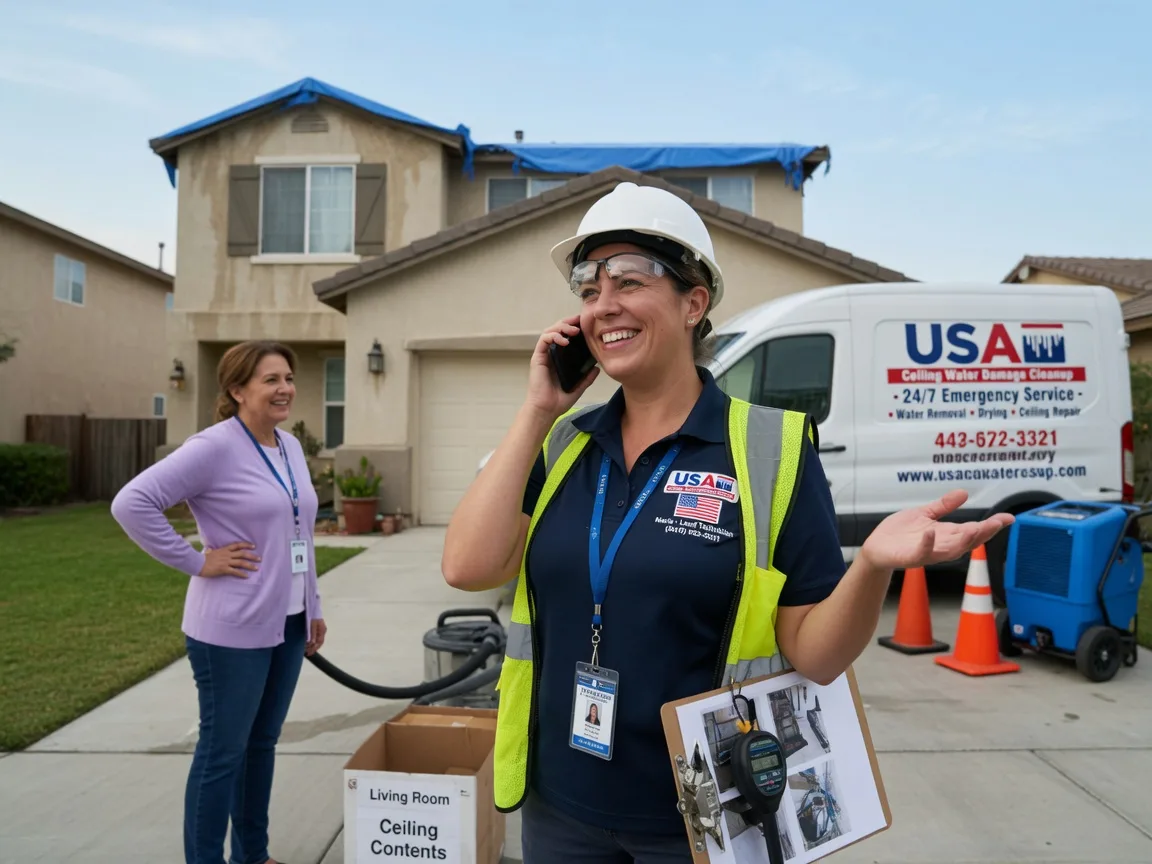 Ceiling Water Damage Restoration Ovid, MI FAQs
